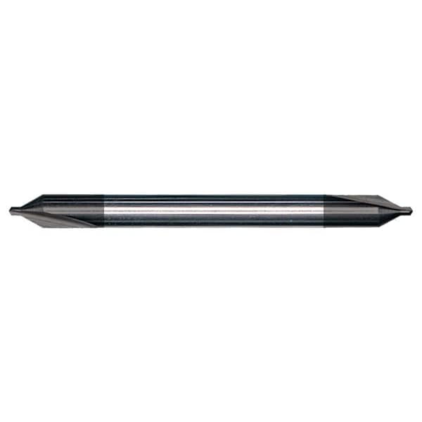 7/64x1/4x2 60 Degree No 3 Combined Drill & Countersink, PowerA